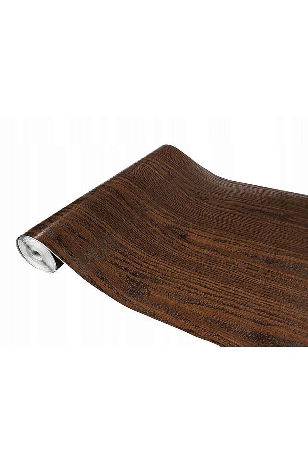 176-2165 Kendinden Yapışkanlı Ceviz Ahşap Desen Folyo ( 45 Cm X 1 Mt ) - 1