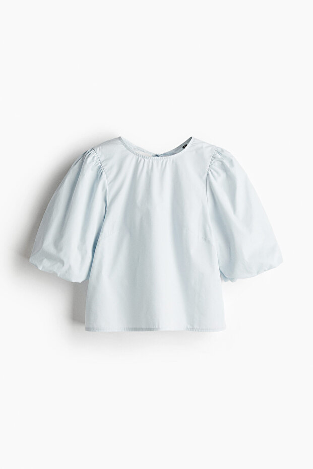 Kabarık Kollu Bluz - 1