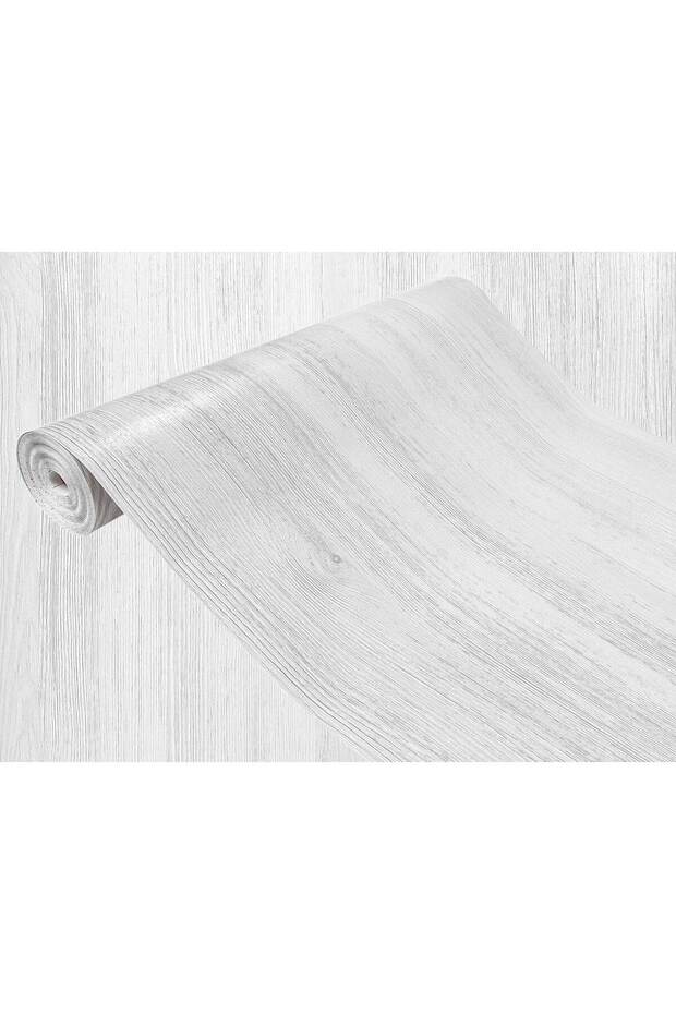 176-8287 Açık Gri Ahşap Desen Yapışkanlı Folyo ( 67 Cm X 1 Mt ) - 1