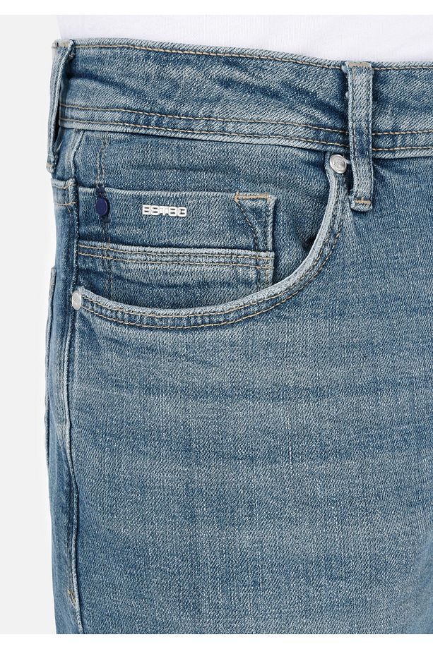 067 Jack Regular Fit Erkek Mavi Jean Pantolon - 5