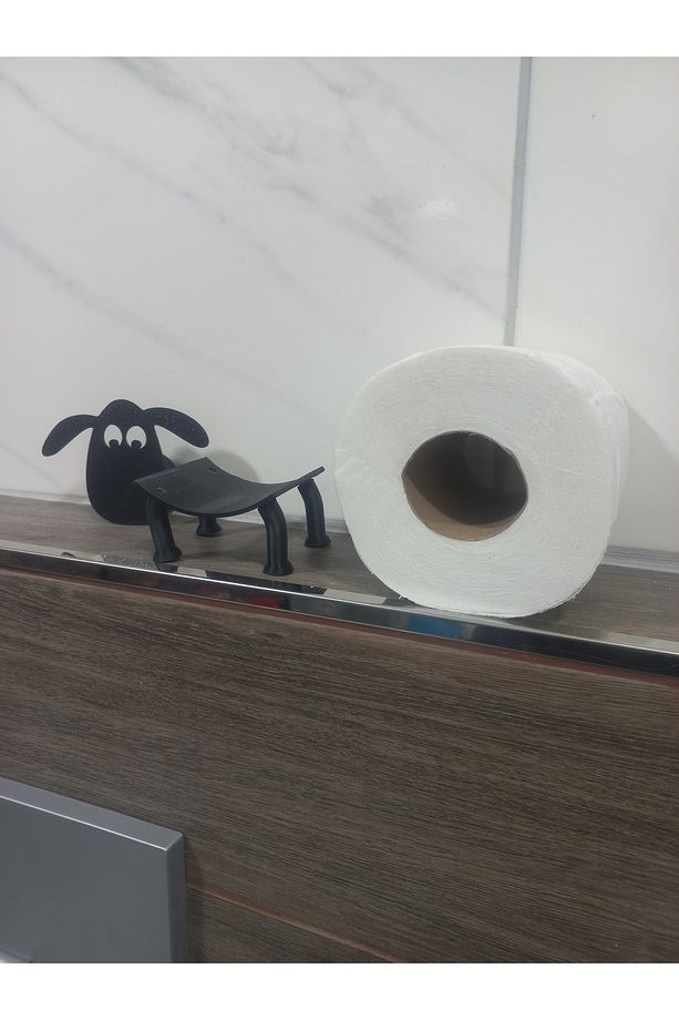Koyun veya Kedi  Şeklinde 3D Printer Peçetelik,tuvalet kağıtlığı - Şık ve Eğlenceli Tasarım - 3
