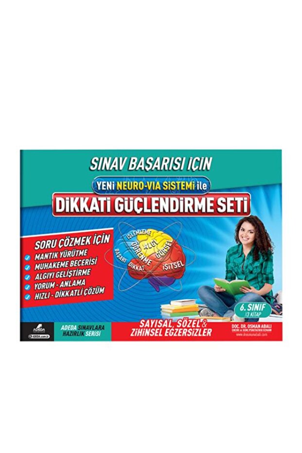 Dikkati Güçlendirme Seti 6. Sınıf 12 Yaş Ve Sınav Kaygısını Çöz! + Sınavlara Çalışma Ve Motivasyon S - 2