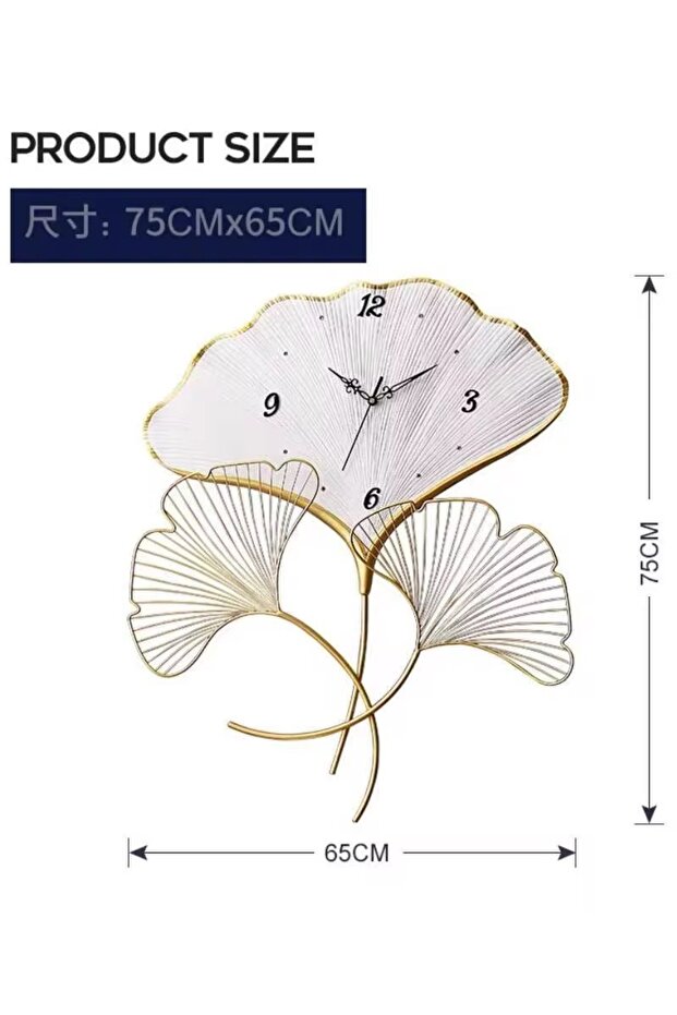 Metal duvar saati - 3