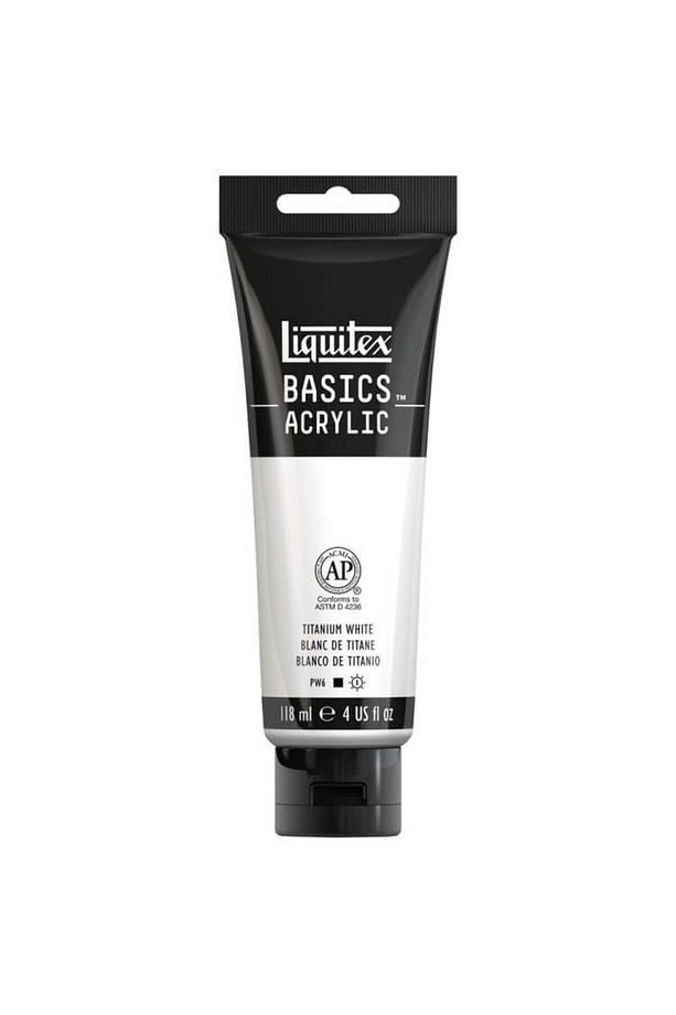 Basics 118ml Monochrome Luxe Colors 4 Renk Akrilik Boya Seti - Çanta Hediyeli - 5