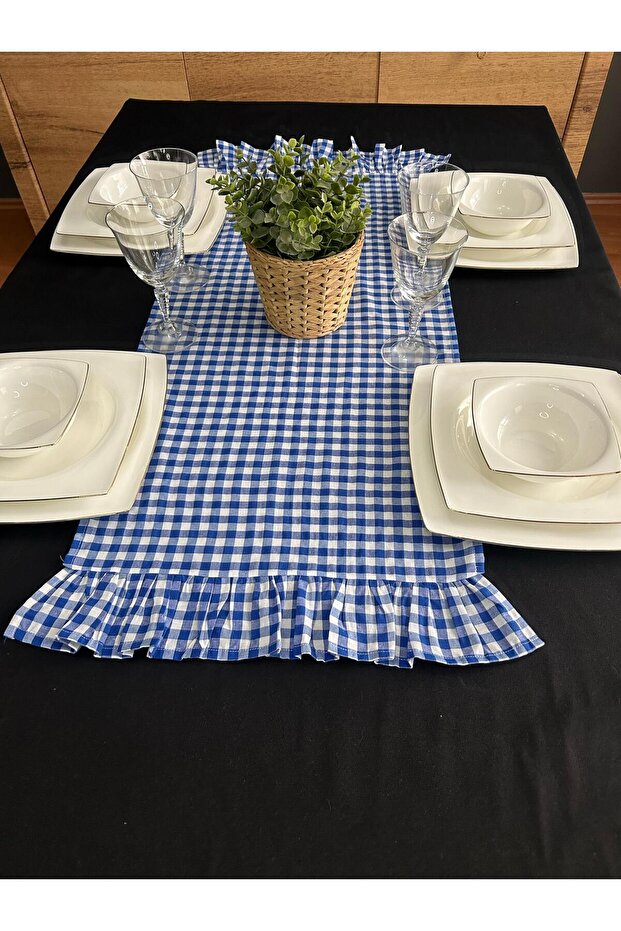 كشكش القماش القطني عداء - 1