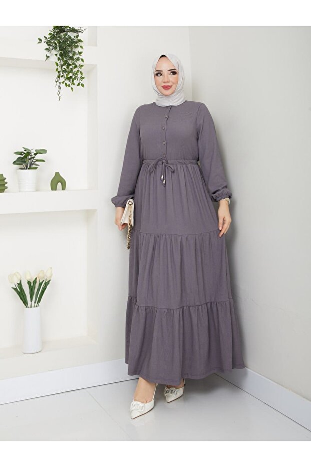 Tesettür Elbise - 3