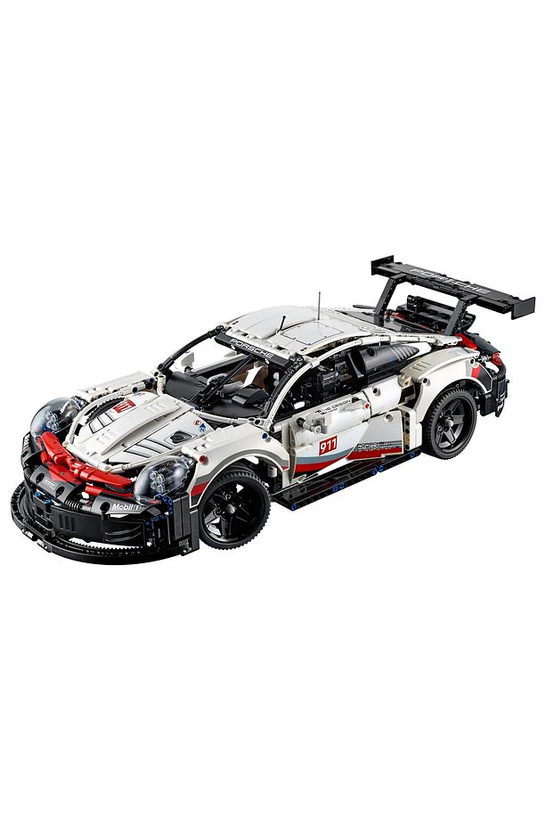Porsche 911 RSR 1580 Parça 1:10 Ölçek Araba Yapı Taşları (Kutusuz) - 2