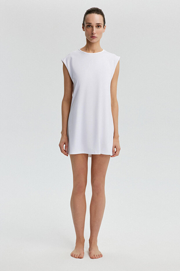 تونيك مبطن بدون أكمام - 1