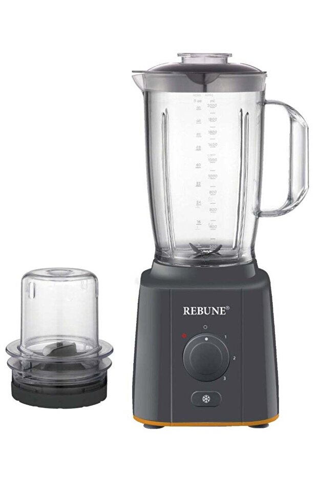 ريبون خلاط كهربائي 2 لتر 650 واط رمادى RE-2-140