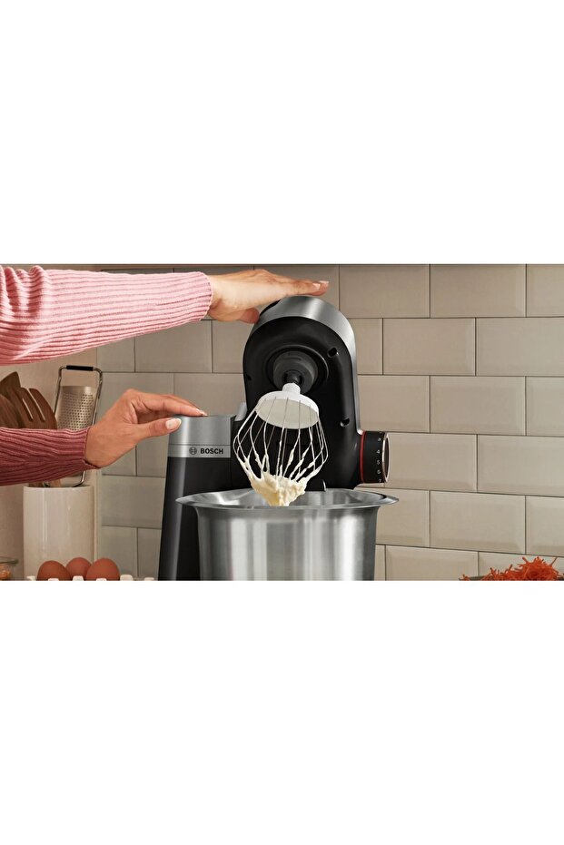 Premium Hamur Yoğurma Kıyma Çekme ve Blender Aparatlı Çok Fonksiyonlu Mutfak Robotu - 3