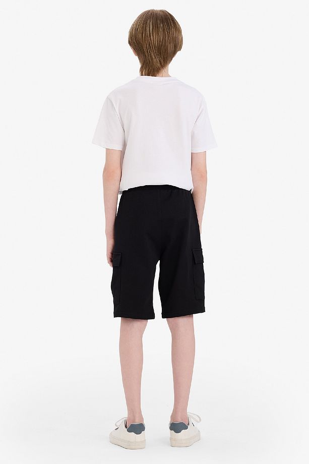 Erkek Çocuk Regular Fit Sweatshirt Kumaşı Şort - 5
