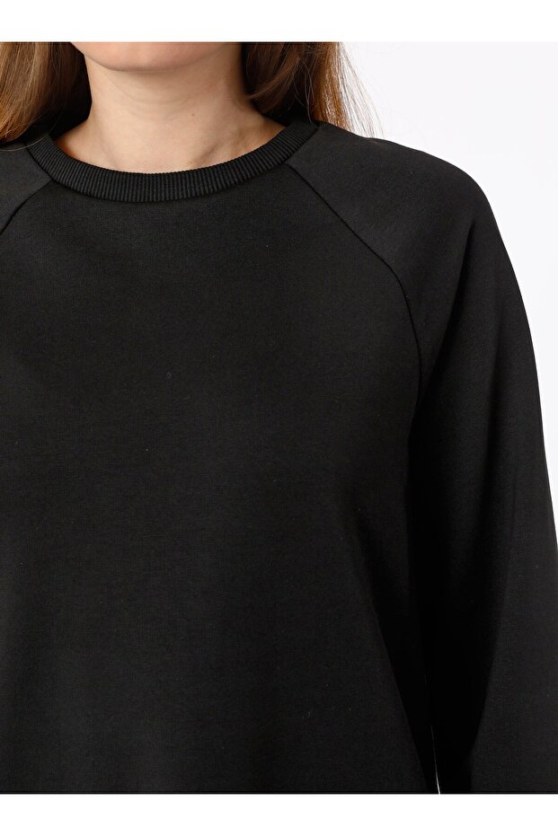 Basic İkili Eşofman Takımı - Siyah - - 7