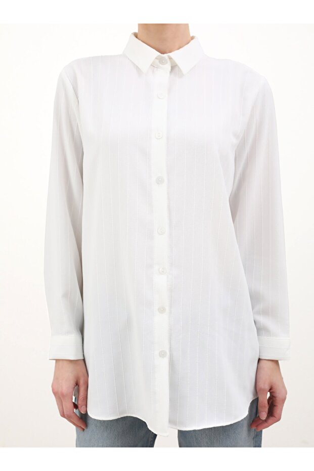 White Tunic - Vav Cut - 3
