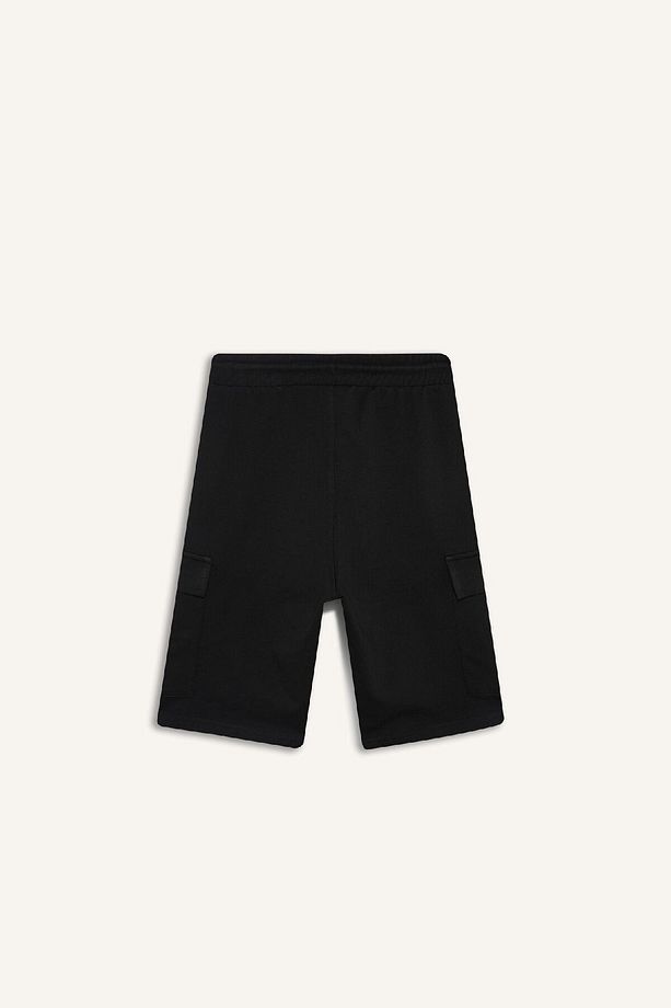 Erkek Çocuk Regular Fit Sweatshirt Kumaşı Şort - 8