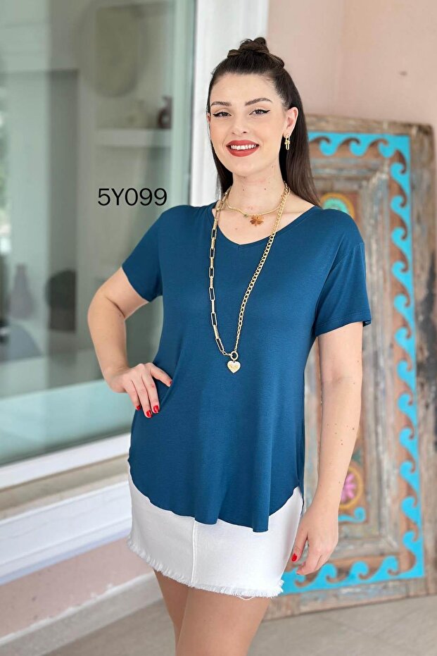 V Yaka Bambu Basic Tshirt 5y099 - 1