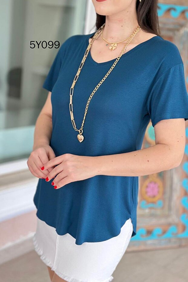 V Yaka Bambu Basic Tshirt 5y099 - 5