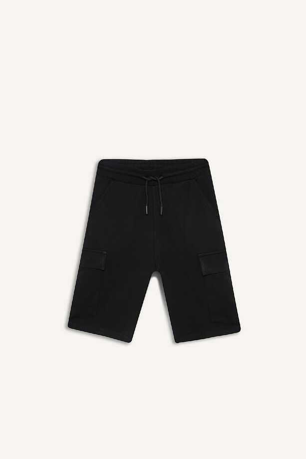 Erkek Çocuk Regular Fit Sweatshirt Kumaşı Şort - 6