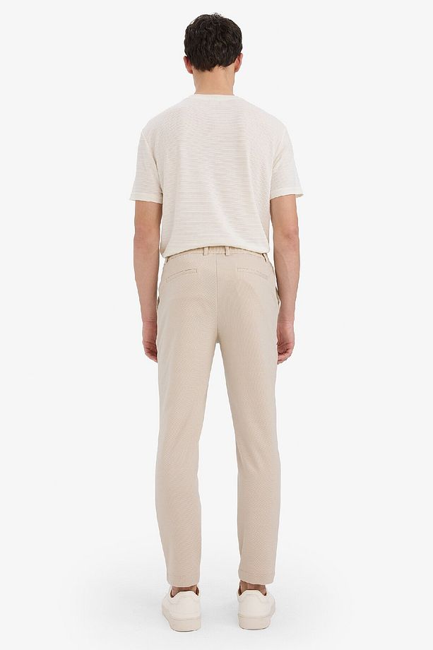 Jogger Yazlık Kumaş Pantolon Basic Düz Cepli Düz Paça D3695ax25sp - 7