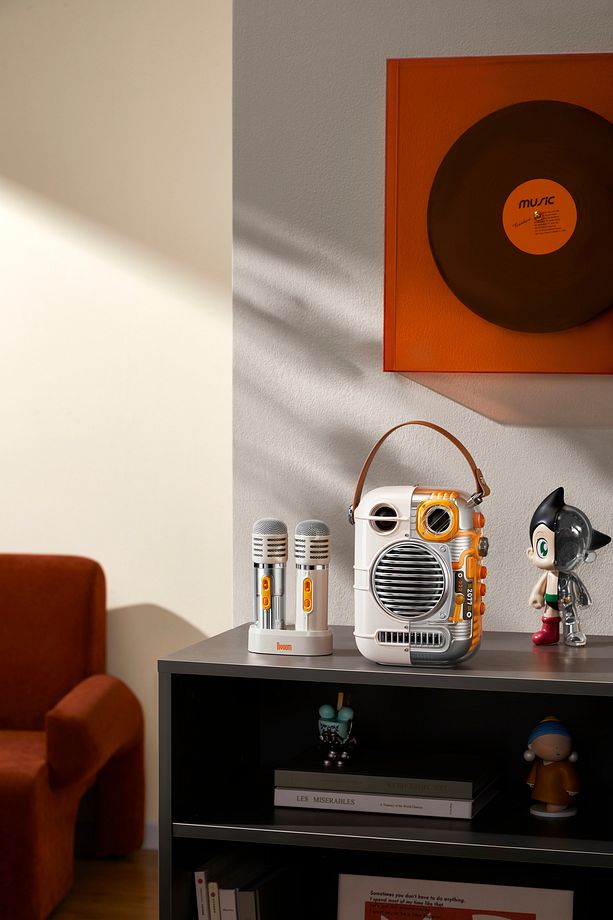 Spark Pro Çift Karaoke Mikrofonlu 80w Bluetooth hoparlör - 7