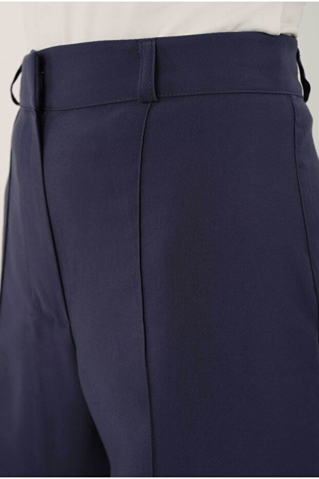 Modal Boru Paça Pantolon Naval Mavi - 2