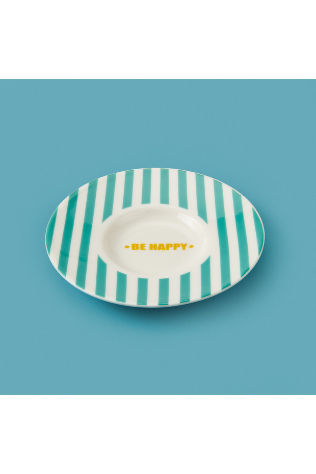 Kitchen Be Happy Çay Tabağı - Yeşil - 13 cm - 1