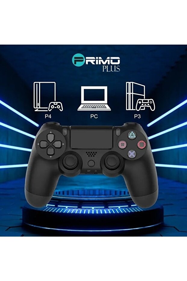 Double Motor Vibration Wireless Controller For P4