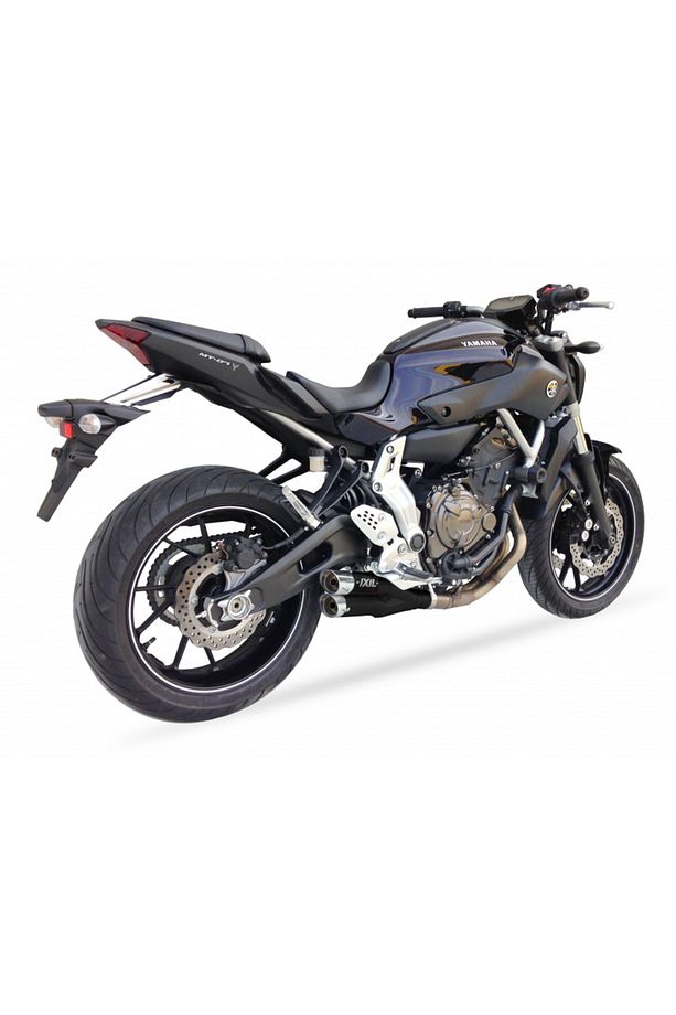 ixil FULL SYSTEM - DUAL HYPERLOW BLACK  MT07  TRACER700 XSR700 EGSOZ - 2