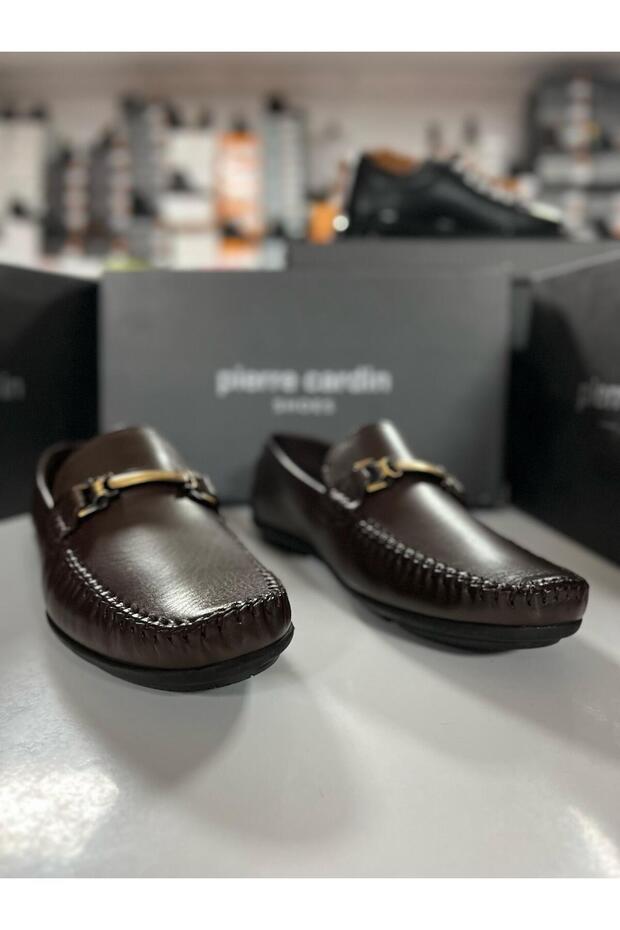Pi̇erre Cardi̇n 90155 Pc Loafer Brown Men's Shoes