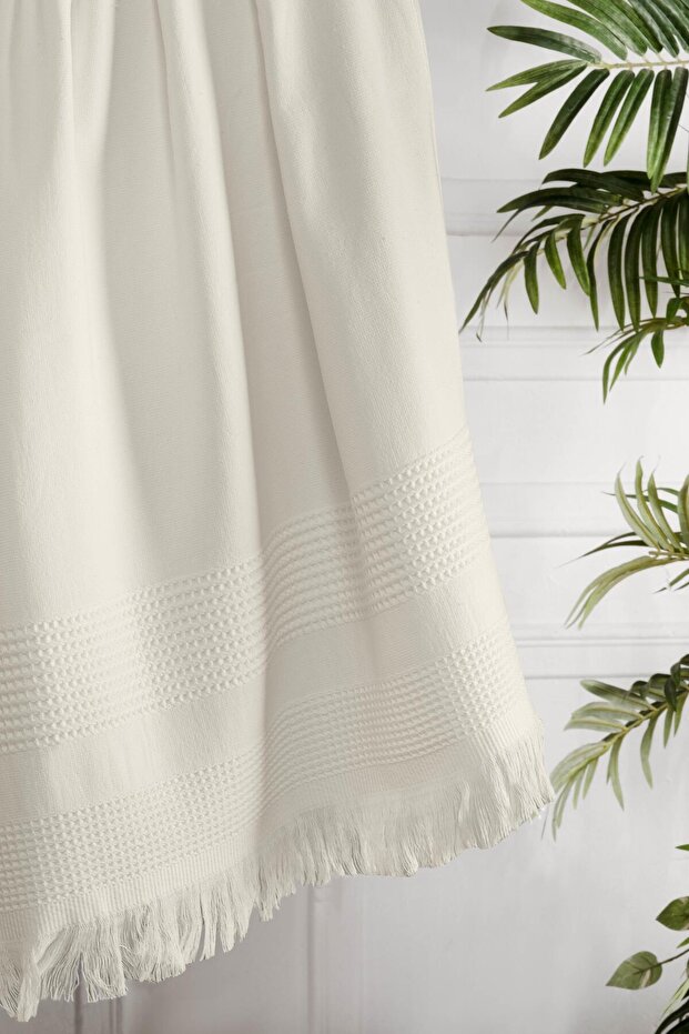 Waffle Peshtemal 90X180 cm White