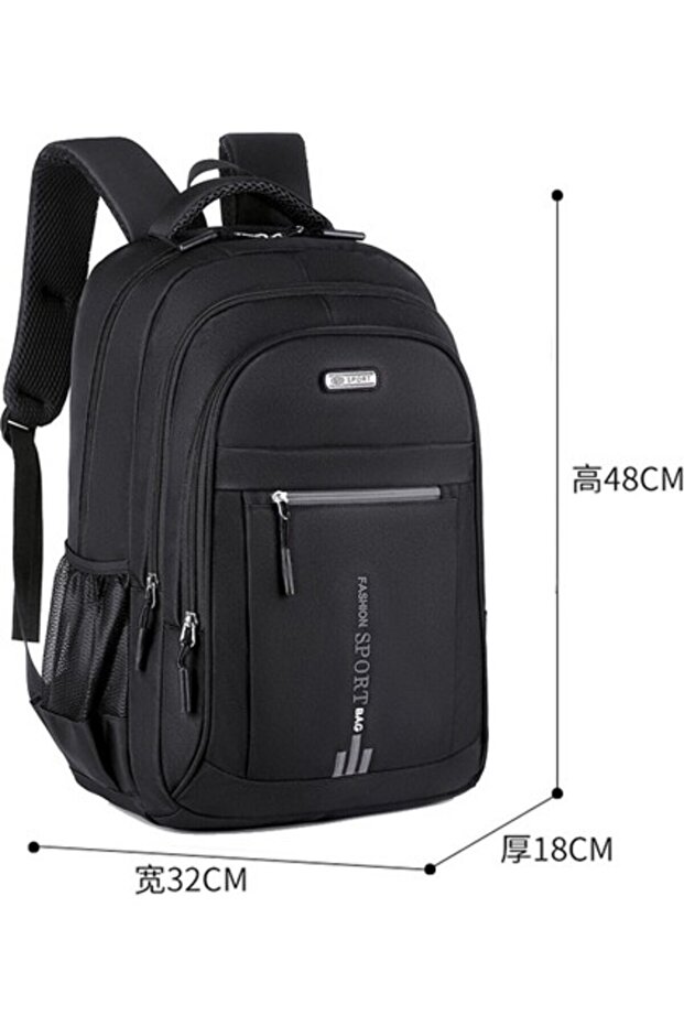 Backpack Men's Large Capacity Business Computer Backpack Schoolbag - 4