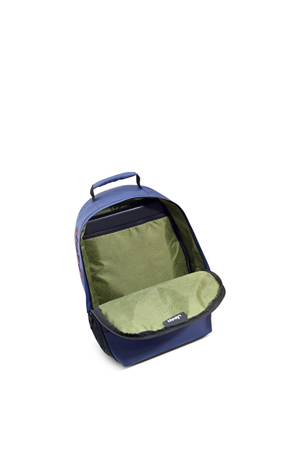 حقيبة ظهر مزدوجة المواد - أزرق داكن - 7