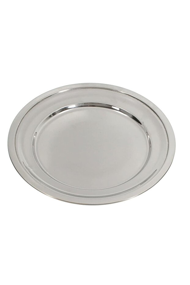طبق تقديم ستانلس ستيل 55سم - 1