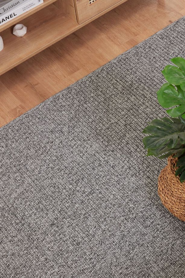 Kaşmir Halı Kilim/Jüt Assos V2 Gri - 5