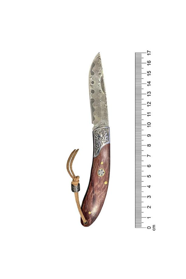 Berfa Cep Çakısı DM-01 Damascus - 4