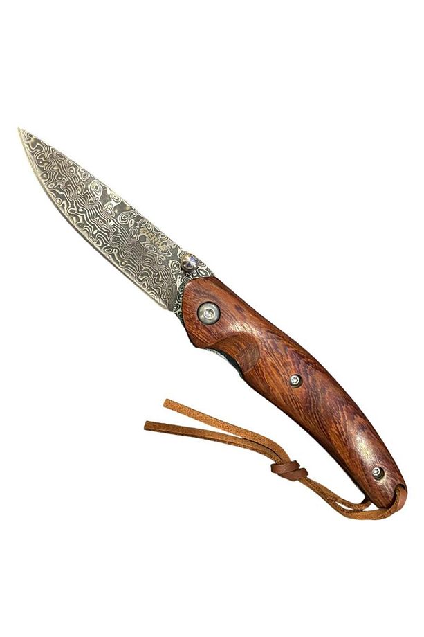 Berfa Cep Çakısı DM-13 Damascus - 3