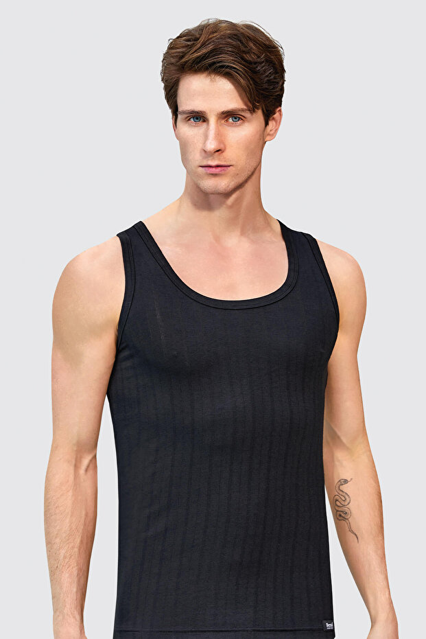 1018 Erkek Bamboo Atlet - 1