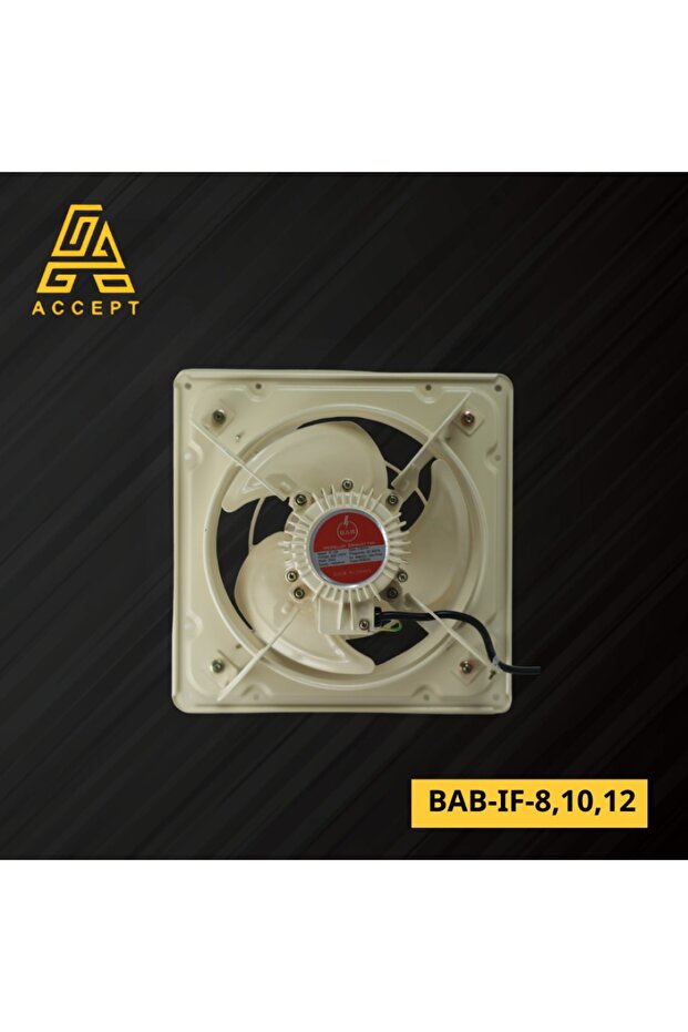 مروحة شفط حديد اصلي BAB 12 أنش
