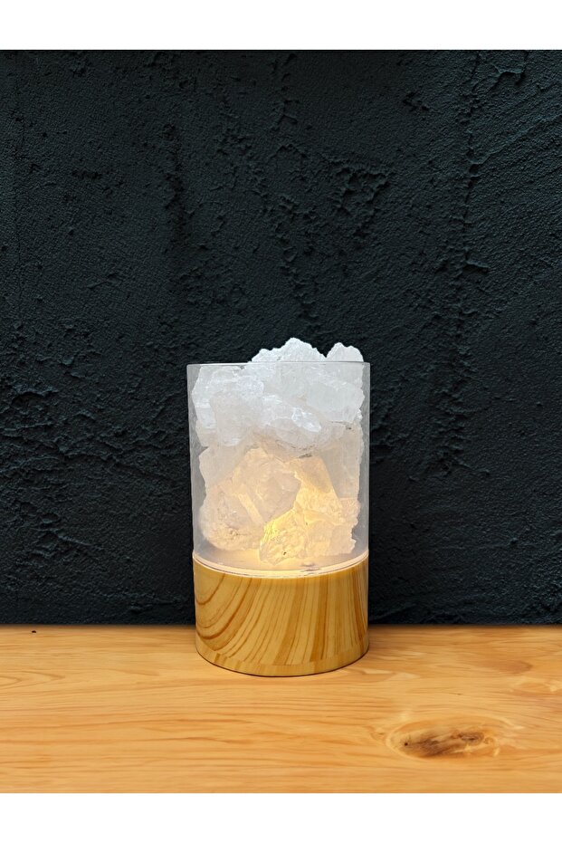 34606 Led Işıklı Tuz Lambası - 4