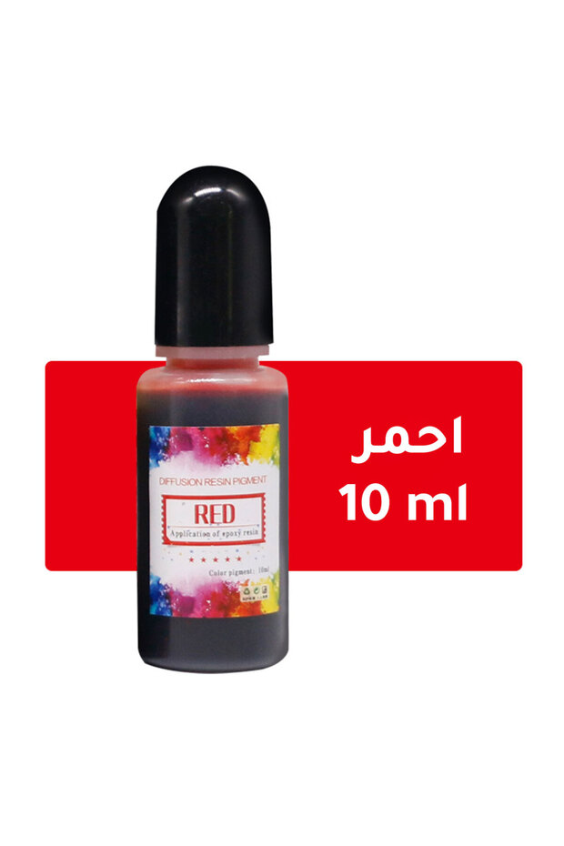 راتنج كحولي ثلاثي الأبعاد 10 مل أحمر