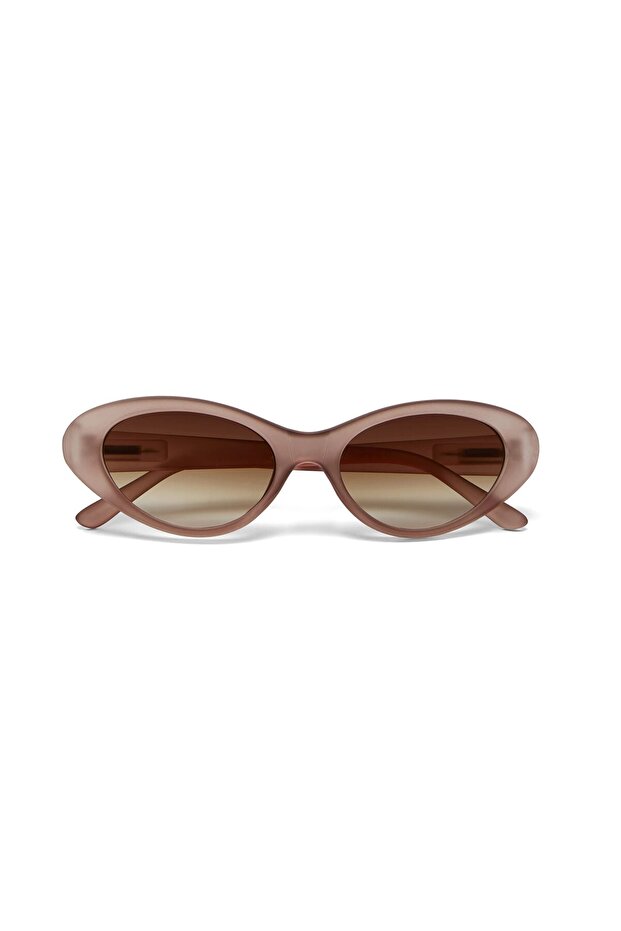 Powder Pink Lina Small Cat Sunglasses