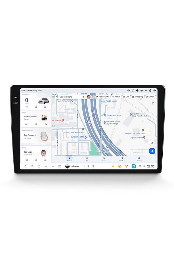 Dudu7 9.5" 2k Qled Android 13,8 128gb 360° Kameralı Universal Akıllı Araç Multimedya Ekran - 3