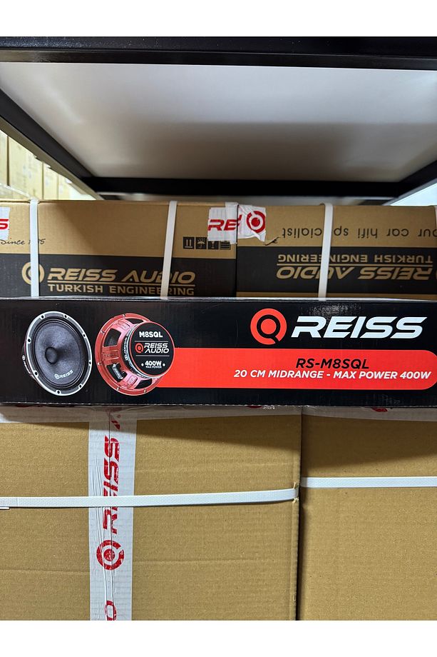 REİSS 20CM KAPAKLI MİDRANGE MİDRENC ÖZEL SERİ RS-M8SQL 400 WATT 175RMS YÜKSEK KALİTE MİDRANGE - 2