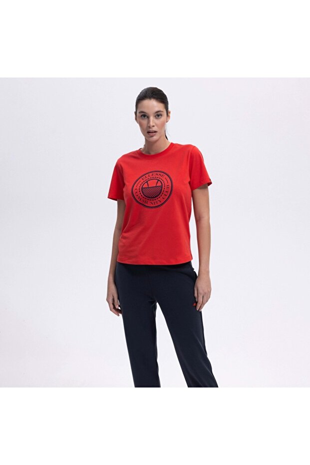 Women's Red T-Shirt Ef444