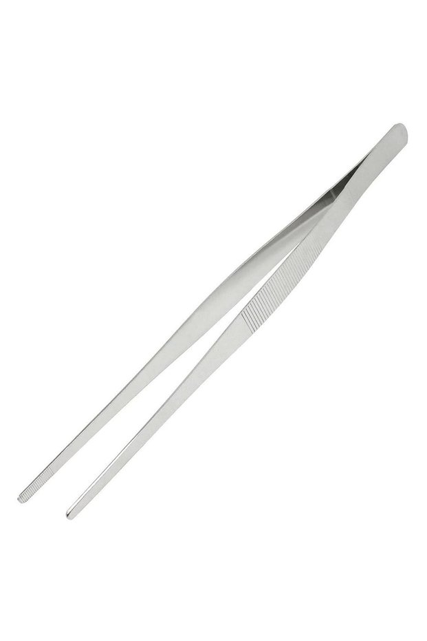 Practical Tweezers Tongs Cooking Tweezers Steel 30 cm Professional Chef Tweezers