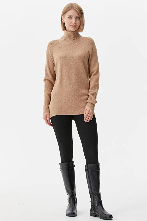 Full Fisherman Knitwear Sweater Beige