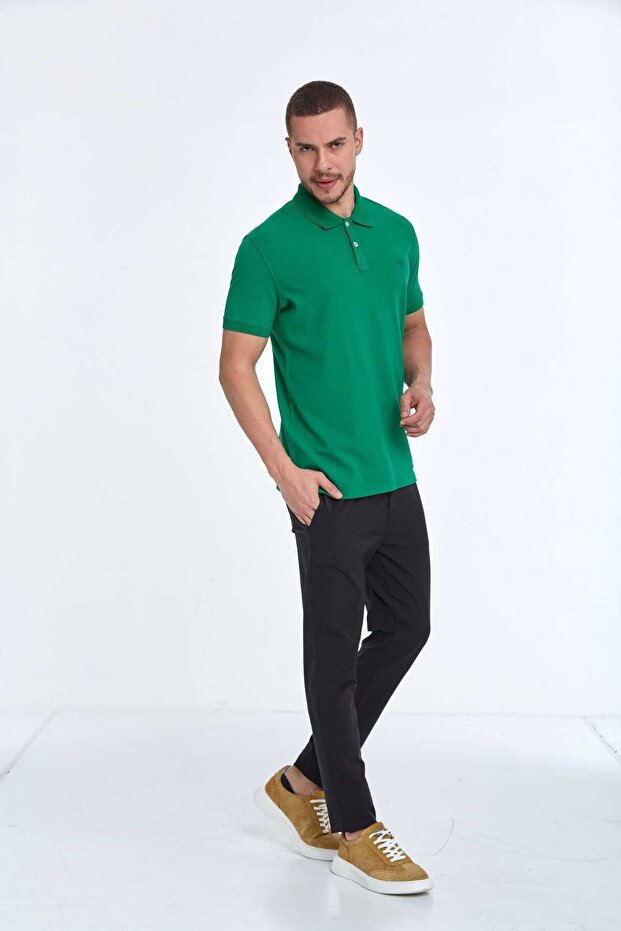 Tricou bărbătesc Walker Polo verde - 3
