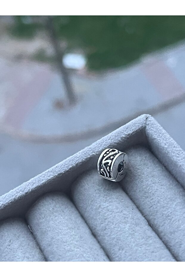 Dalga Desenli Klips Charm | Asafaccessory - 2