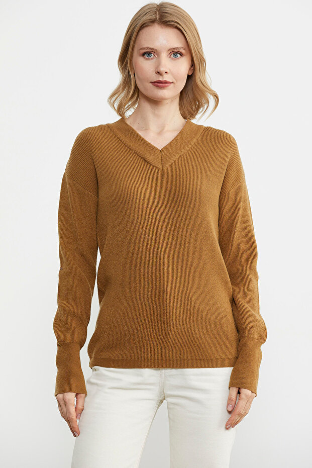 V Yaka Triko Kazak - Kamel - 1