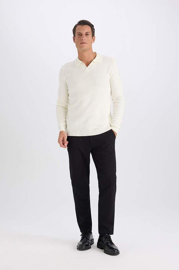 Jogger Düz Paça Her Yöne Esneyen Yazlık Kumaş Pantolon B7520ax25sp - 1