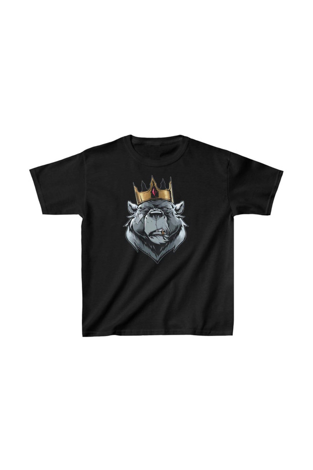 Unisex kids' printed - black